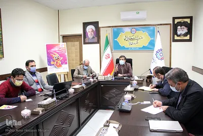 نشست خبری ملازینلی معاون شهردار و رییس سازمان فرهنگی اجتماعی ورزشی شهرداری یزد‎