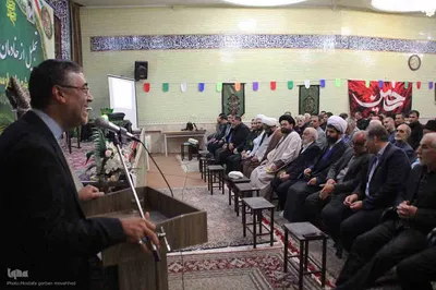 مراسم تجلیل از خادمان و خیرین موکب شهدای ارسباران در اهر