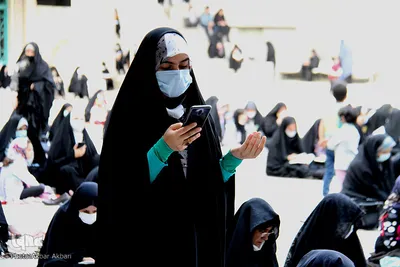 مراسم قرائت دعای عرفه در شهرکرد