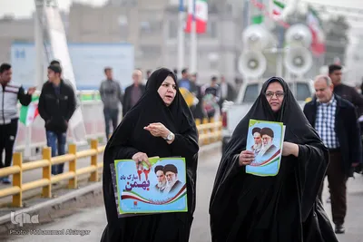 راهپیمایی 22 بهمن در اهواز 