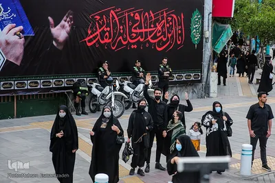 اجتماع دسته عزاداران علوی در مشهد
