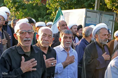 مراسم عزاداری سومین روز از شهادت حضرت اباعبدالله الحسین(ع) در شیراز