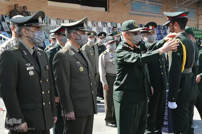 مراسم مشترک دانش‌آموختگی دانشگاههای افسری نیروهای مسلح در دانشگاه امام حسین(ع)
