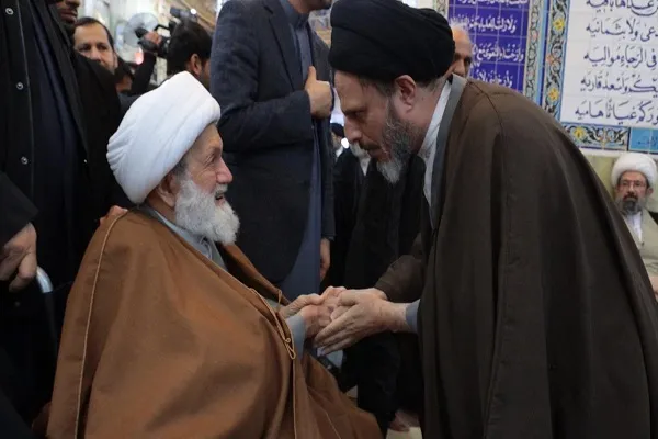 آية الله قاسم في بيانه الأول من الخارج: الحرية مطلب دائم للشعب البحريني