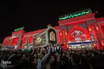 مراسم عزاداری سالروز شهادت امام  علی (ع) در حرم امام حسین (ع)