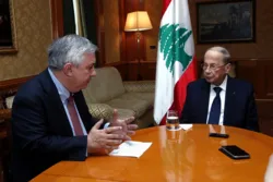Michel Aoun unterstreicht Rolle der Hisbollah bei der Befreiung des Südlibanon
