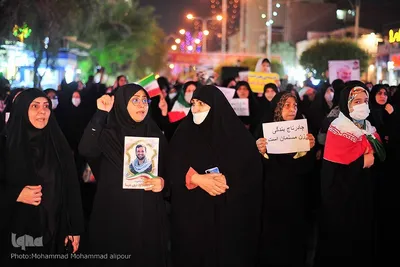 اجتماع بانوان فاطمی اهواز در حمایت از حجاب