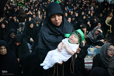 مراسم شیرخوارگان حسینی در مبارکه