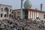مراسم تشییع پیکر مطهر سروان شهید«رضا کریمی»