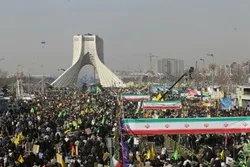 Iraníes celebraron el aniversario 39 de la victoria de la Revolución Islámica de 1979