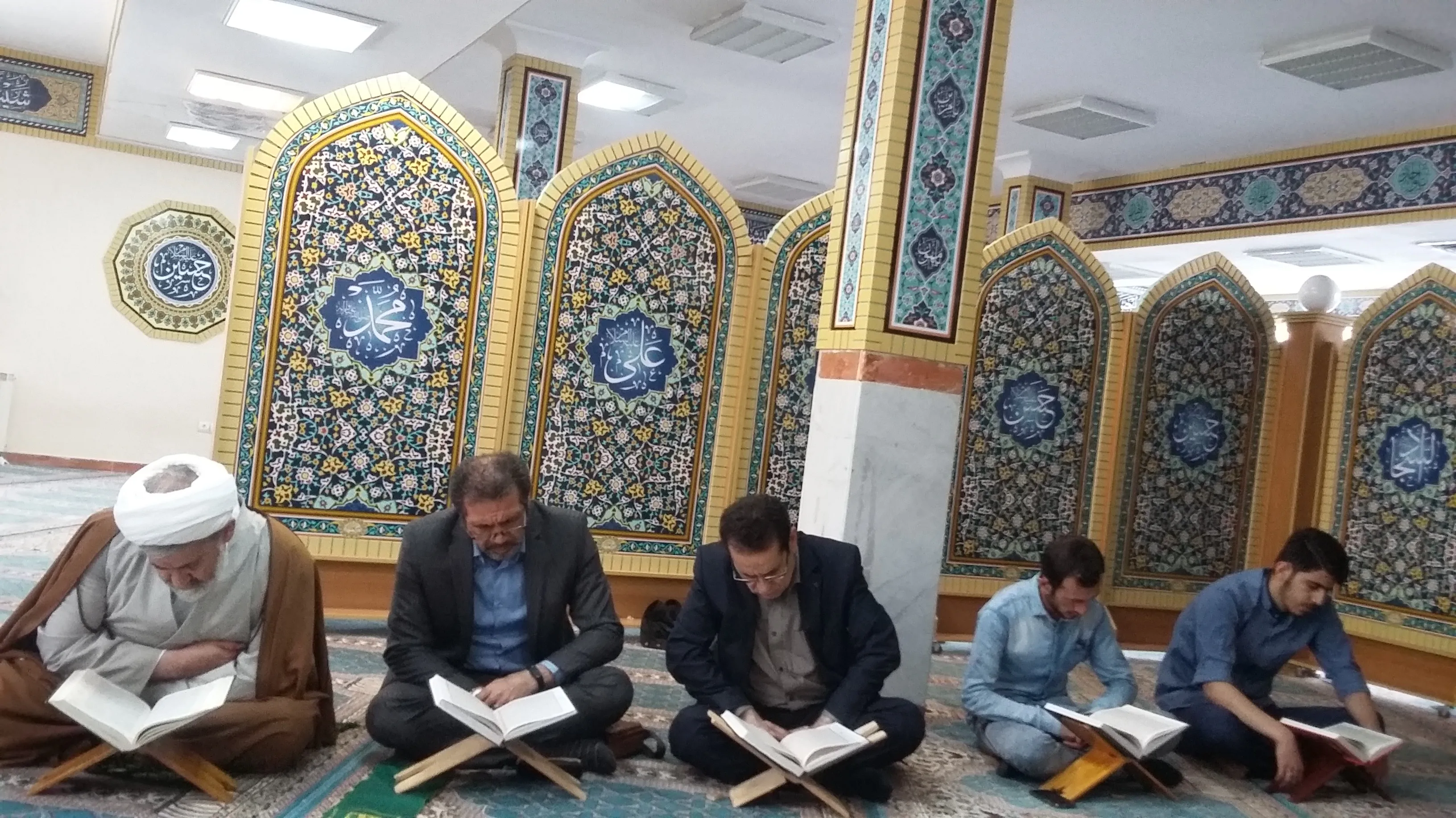کرسی‌های قرآن رمضانیه در پیام نور اردبیل