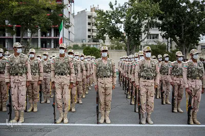 مراسم صبحگاه عمومی ناجا در مشهد
