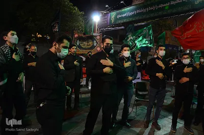 مراسم شب تاسوعا در تبریز‎‎