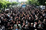 پیکر مطهر شهید مدافع حرم «عباس آسمیه» در کرج