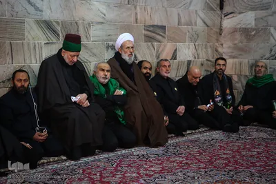 خطبه‌خوانی شب شهادت امام رضا(ع) در حرم مطهر رضوی