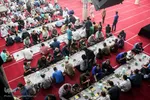 جزءخوانی قرآن در حسینیه آیت‌الله سید عدنان غُریفی خرمشهر