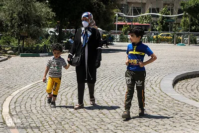 بچه ها هم باید ماسک بزنند