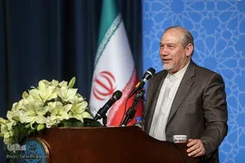 سرلشکر سیدیحیی رحیم صفوی، دستیار و مشاور عالی فرمانده کل قوا در همایش بین‌المللی «آینده جهان اسلام در افق ۱۴۱۴ شمسی»