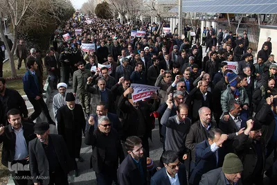 راهپیمایی محکومیت ترور شهید سردار «قاسم سلیمانی» در شهرکرد