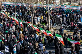 راهپیمایی 22 بهمن در البرز