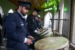 لحظه تحویل سال ۱۴۰۳ در حرم حضرت شاهچراغ(ع)