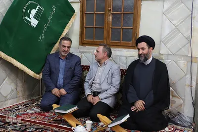 محفل انس با قرآن کریم در امامزاده سیدحمزه تبریز‎‎