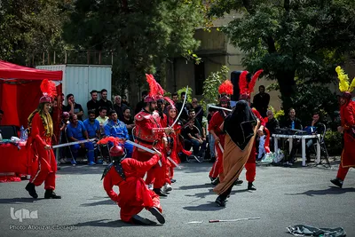 مراسم تعزیه خوانی روز عاشورا در تهران