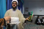 مراسم عمامه گذاری طلاب حوزه علمیه سفیران هدایت بیرجند