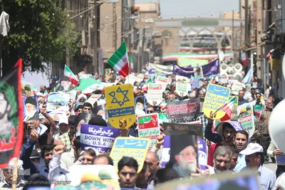 راهپیمایی روز جهانی قدس _ اهواز 