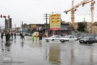 آب گرفتگی معابر کرج