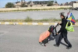 Muslim Man Walking from Europe to Mecca for Hajj