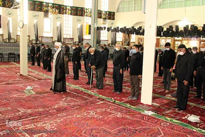 اقامه نماز ظهر عاشورا در اهر