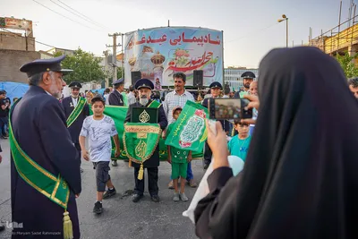 شادپیمایی شیرازی‌‌ها در عید غدیر‎