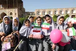 تجمع کودکان اصفهانی در حمایت از کودکان غزه