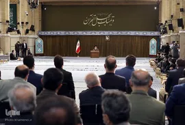 مراسم انس با قرآن در اولین روز ماه مبارک رمضان در حسینیه امام خمینی(ره)