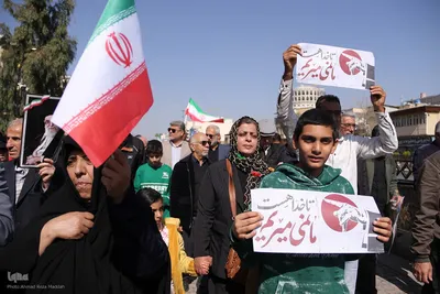 مراسم وداع و تشییع پیکر مطهر شهدای حملات متجاوزانه آمریکایی - صهیونیستی در شیراز