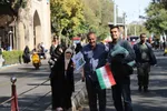 راهپیمایی بشارت نصر در تبریز
