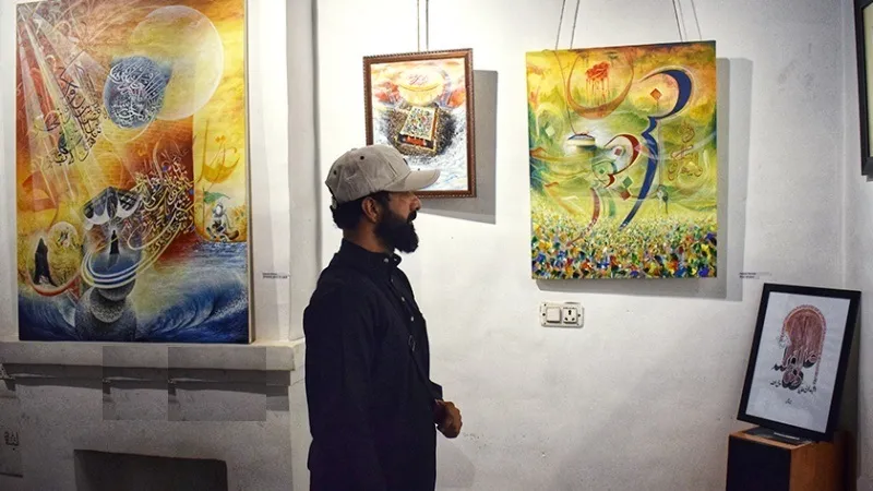 د کشمیرپه سری نګر کې د حسینی اربعیّن د انځورونو او خوشخطۍ نندارتون  ترسره شو