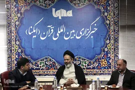 بازدید حجت‌الاسلام والمسلمین سیدعبدالفتاح نواب، نماینده ولی فقیه در امور حج و زیارت و سرپرست حجاج ایرانی از ایکنا