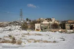 بارش برف در مشهد
