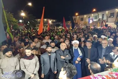 پنجاه و دومین شب اجتماع مردم انقلابی بابلسر