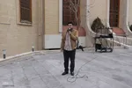 رونمایی ازپرچم طرح ملی زندگی با آیه ها در تبریز