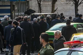تشییع پیکر «حاج احمد فیاض» پیرغلام اهل‌بیت(ع)