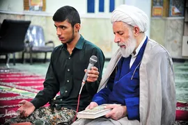تلاوت روزانه قرآن در مسجد اعظم اهواز