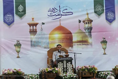 محفل انس با قرآن با تلاوت «سیدجواد حسینی»، قاری بین‌المللی کشور در شاهچراغ‎‎