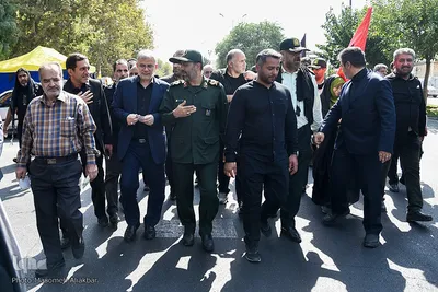 راهپیمایی 10 کیلومتری جاماندگان اربعین حسینی در کرج‎