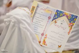 جشن تکلیف دختران در حرم شاهچراغ(ع)‎