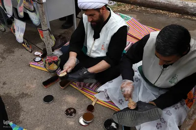 مراسم پیاده‌روی جاماندگان اربعین در اهر