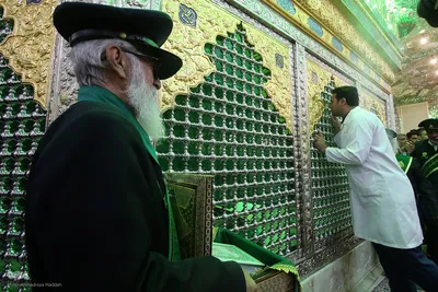 آیین تجدید میثاق با امامزاده احمدبن موسی الکاظم شاهچراغ
