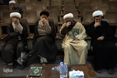 مراسم ترحیم آیت الله ناصری در آستان مقدس حضرت عبدالعظیم حسنی (ع)